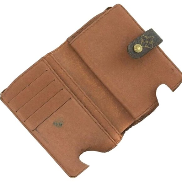 252121U Louis Vuitton Wallet Porte Monnaie Billets Viennois Brown Monogram - Picture 5 of 9